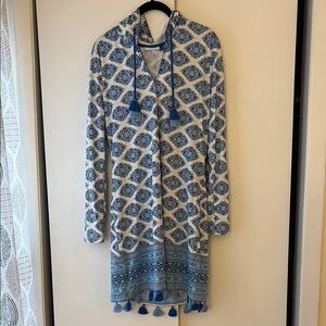 Cabana Life Blue and White SPF Protection Dress